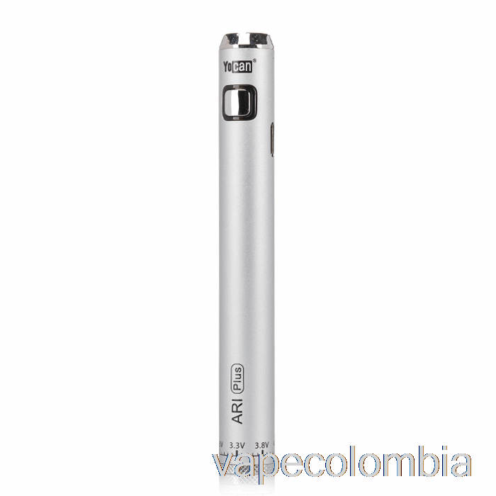 Kit Completo De Vapeo Yocan Ari Plus Batería De 900mah Plateado